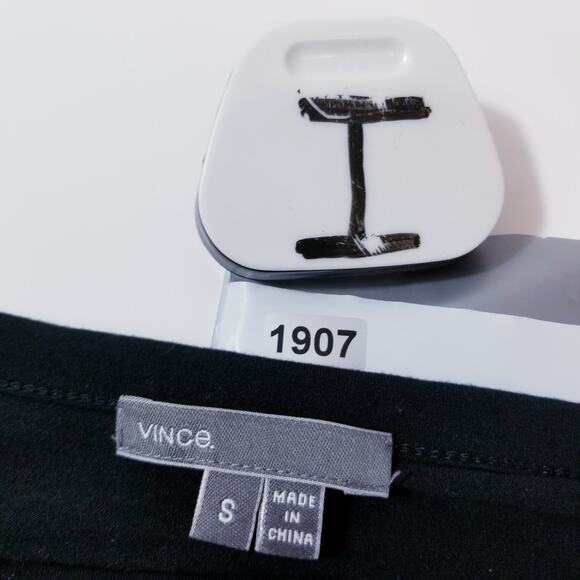 Vince Boat Neck Black Blouse - Picture 9 of 9